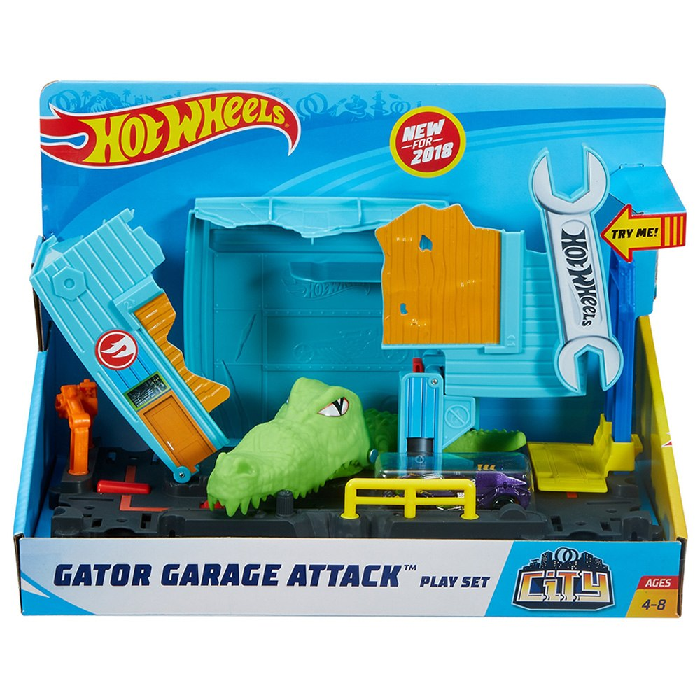 Hot Wheels – City Gator garázs támadás pálya