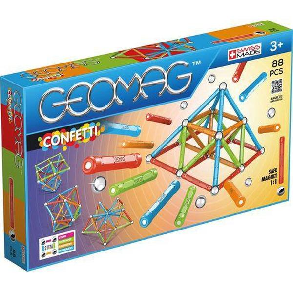 Geomag confetti 88 darabos készlet