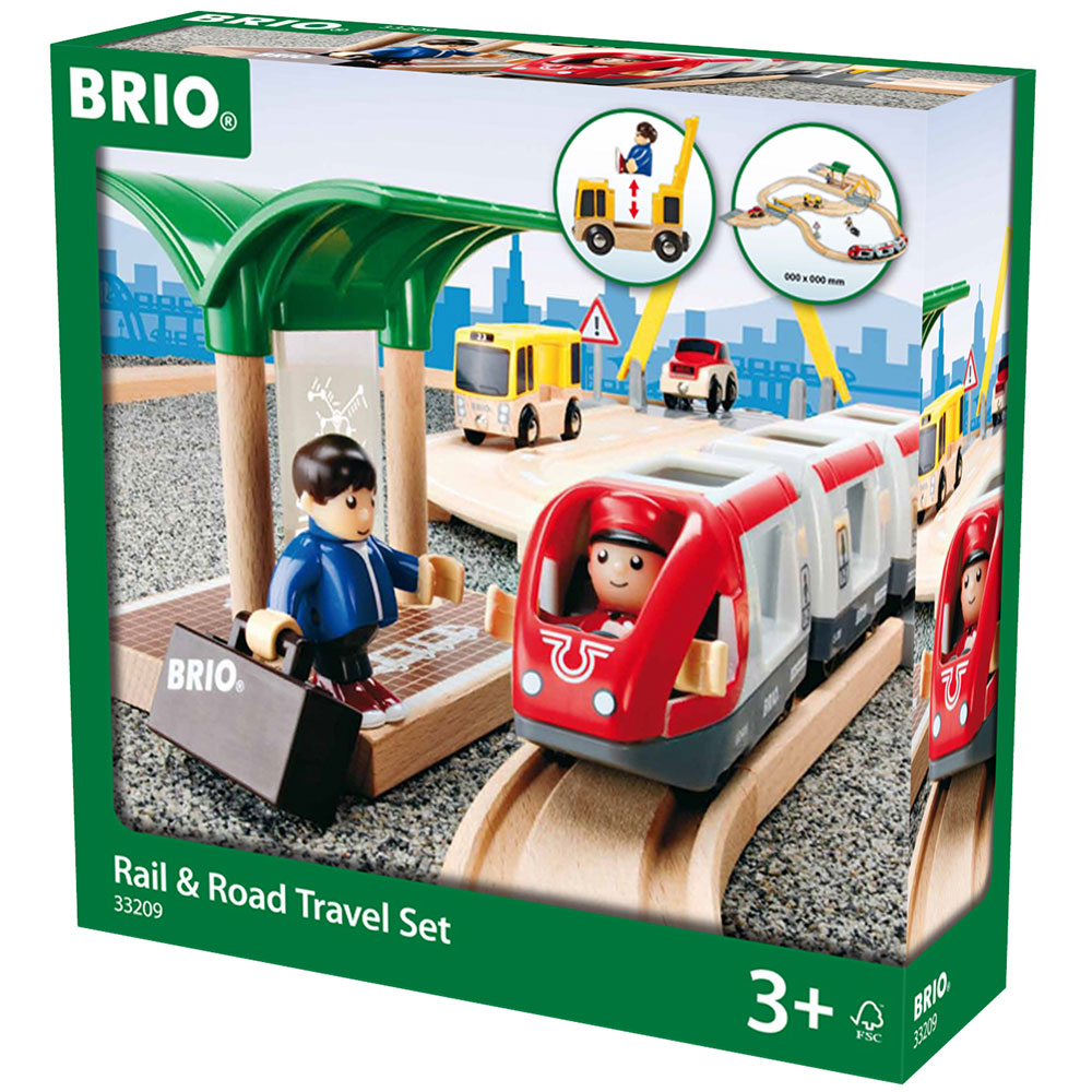 Brio – Személyvonat és út szett