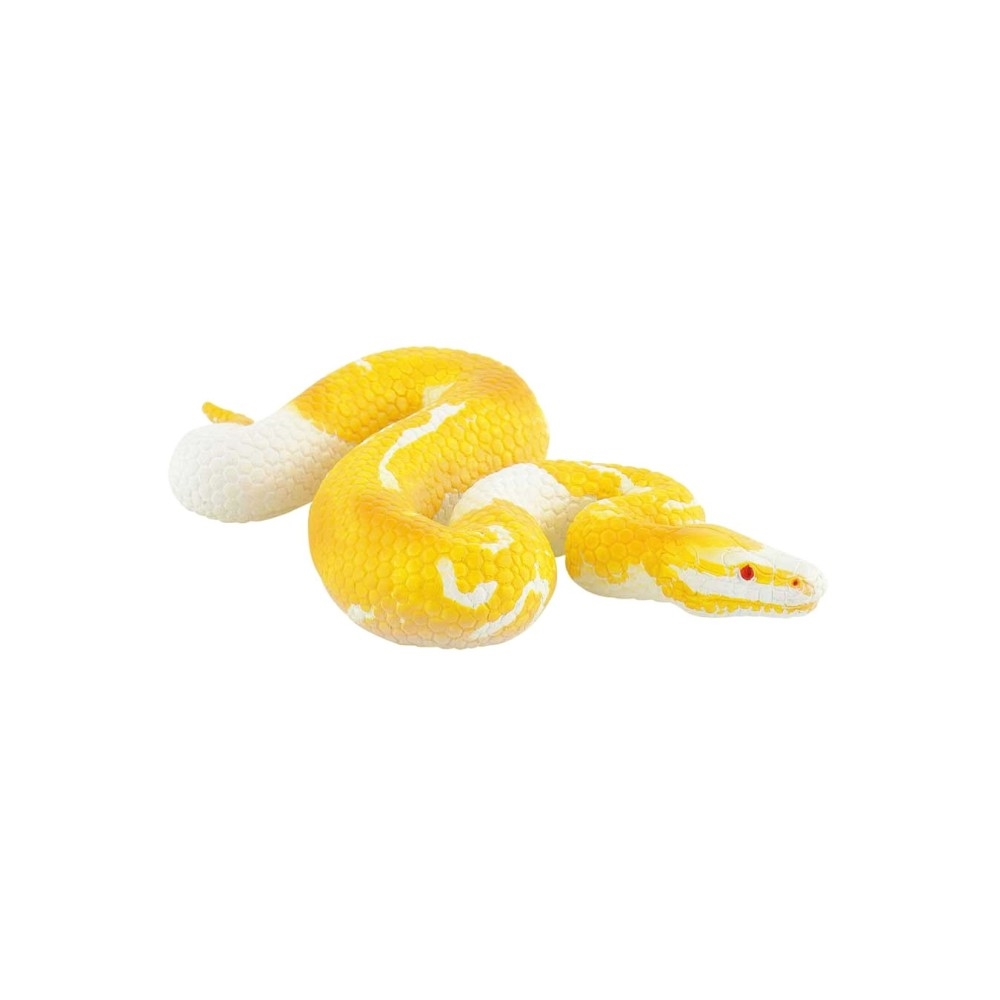 Bullyland Királypiton albínó kígyó