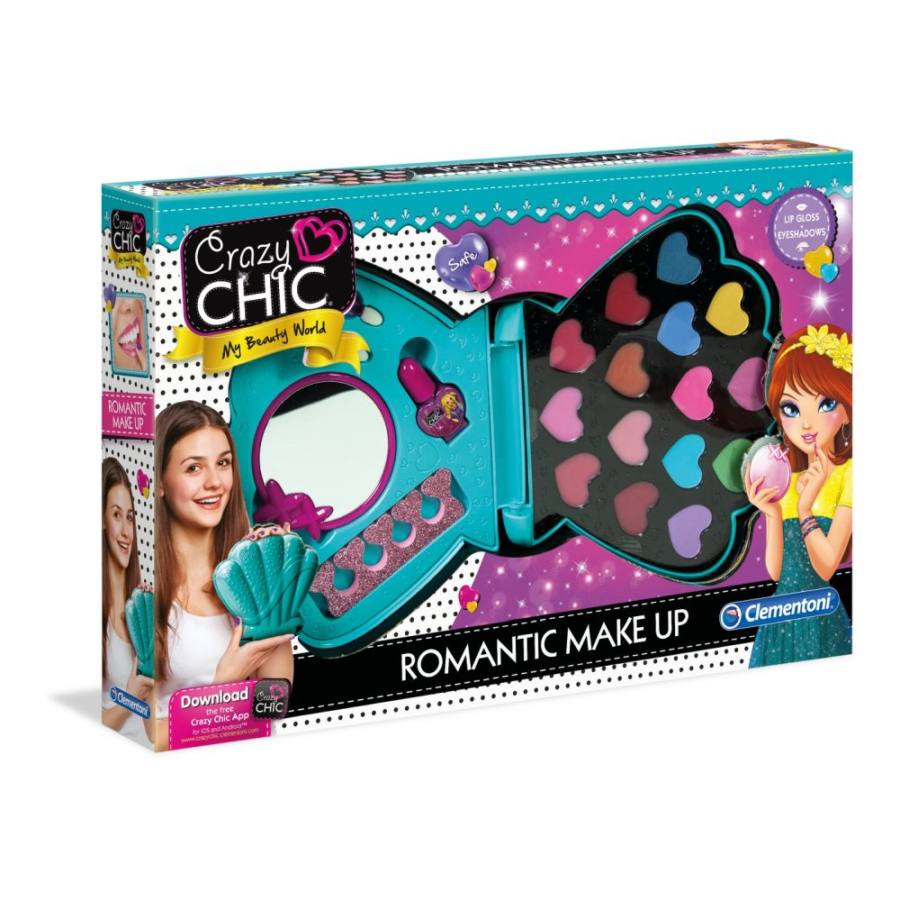 Clementoni Crazy Chic – Romantic make-up smink szett
