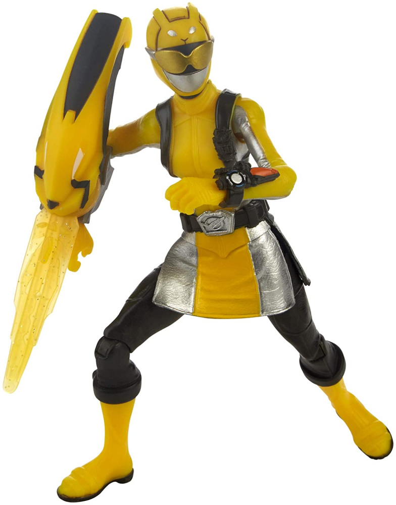 Power Rangers Beast Morphers Yellow Ranger akciófigura