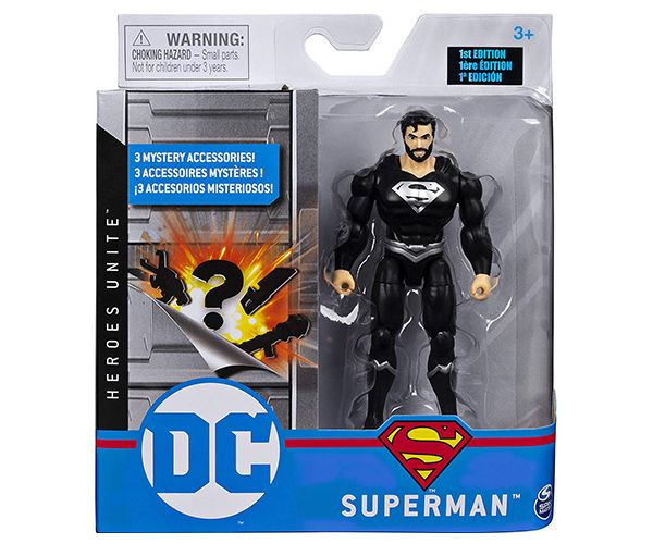 DC 4 Comics Figura – Superman Black