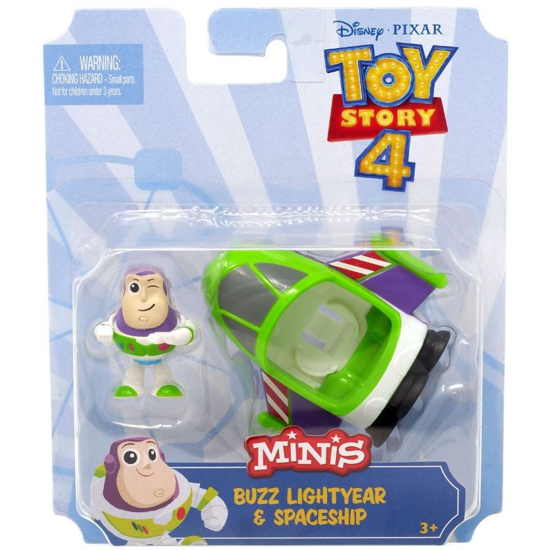 Disney Pixar Toy Story mini figurák járművel – Buzz Lightyear