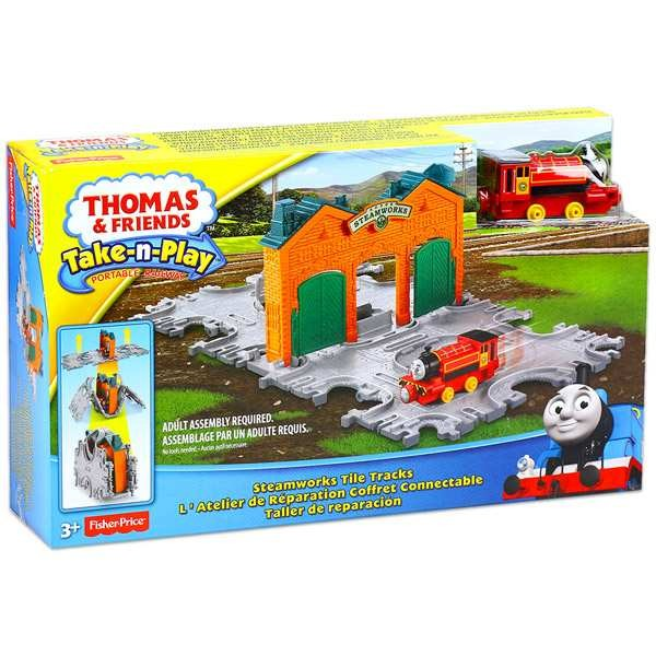 Thomas hordozható pálya – Mozdonyművek