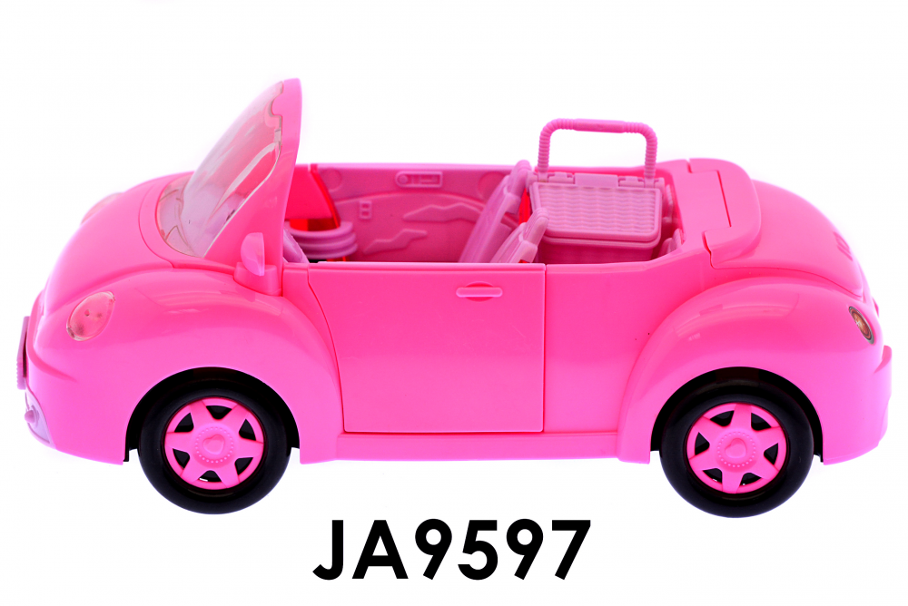Ajtónyitós autó babához kosárral, 2 színben