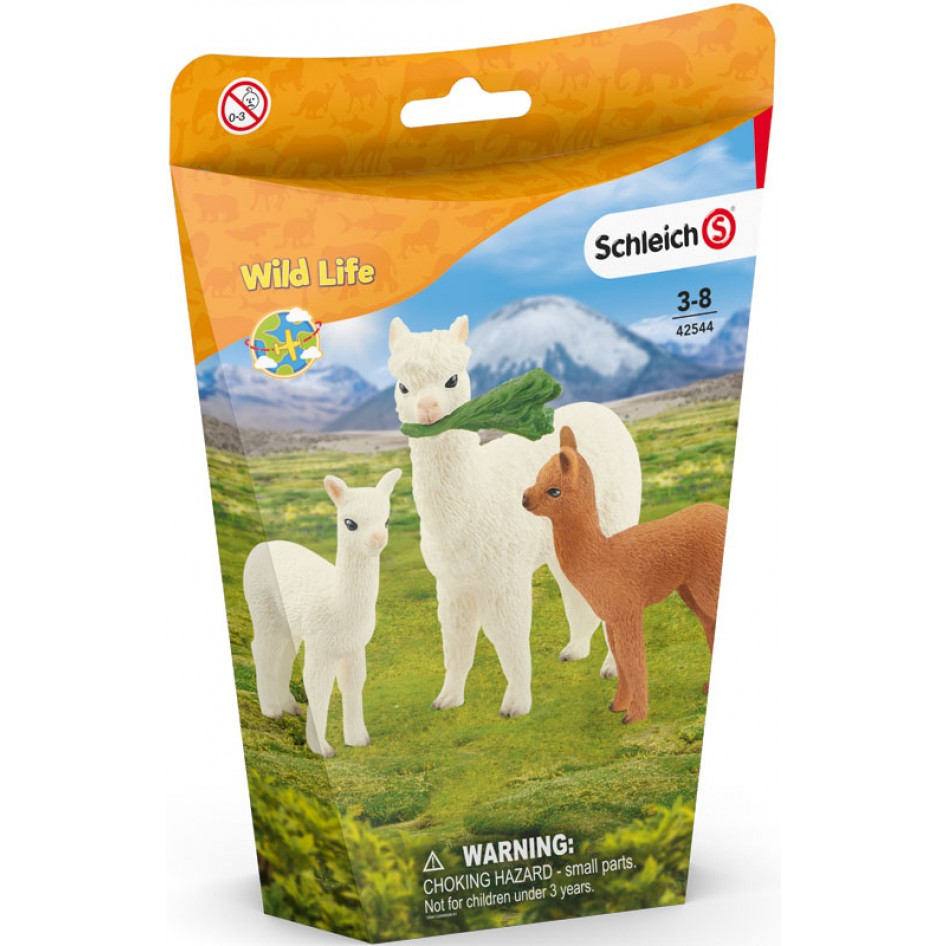 Schleich Alpaka család