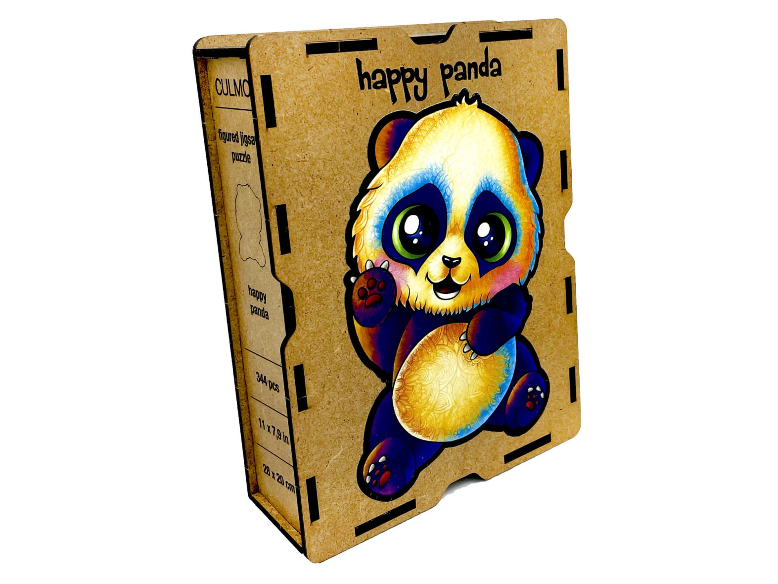 Vidám panda fa puzzle, 671 darabos