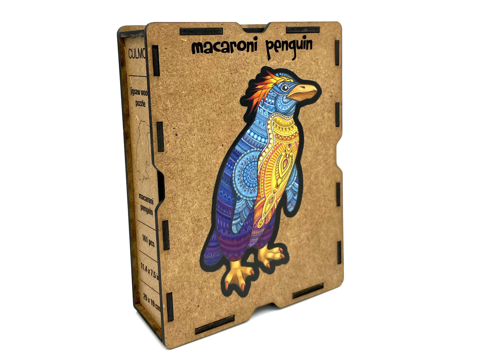Bóbitás pingvin fa puzzle, 161 darabos