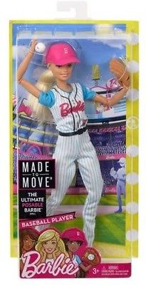 Barbie Baseball játékos baba