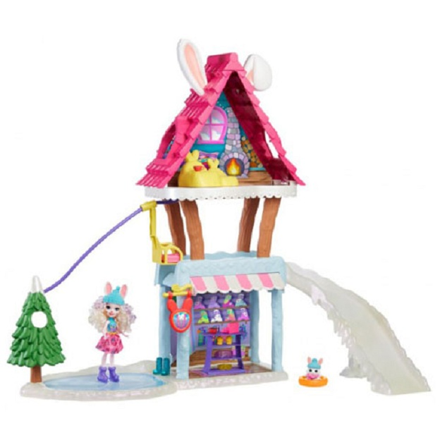 Enchantimals baba állatkával – Síkunyhó játékszett