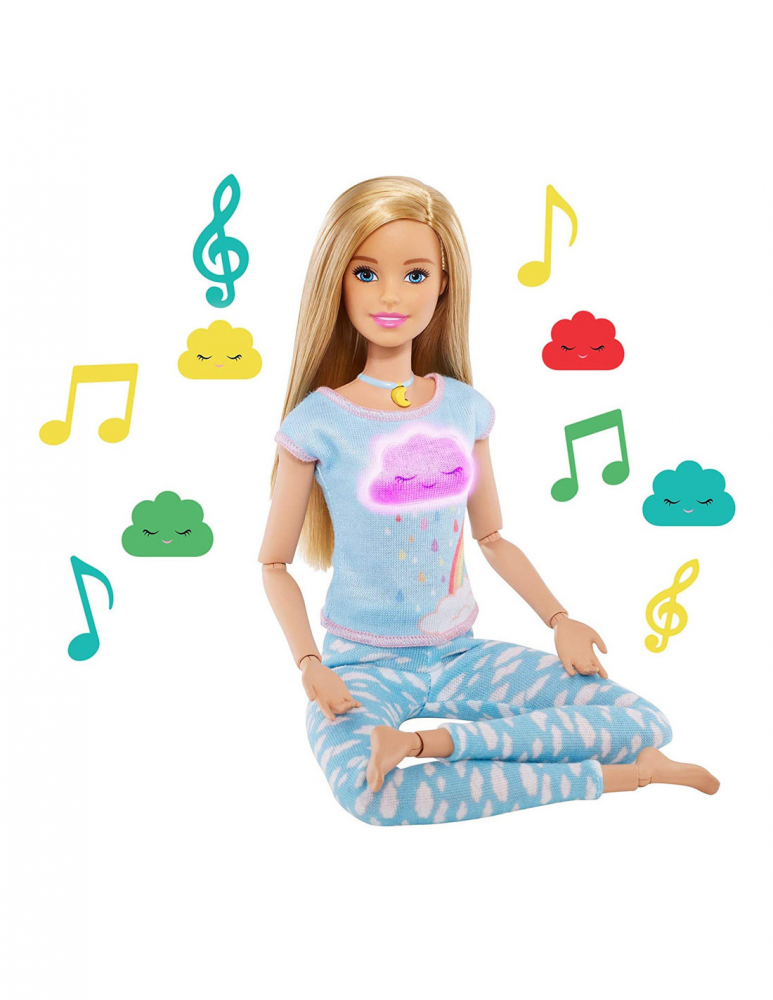 Barbie meditációs jóga baba