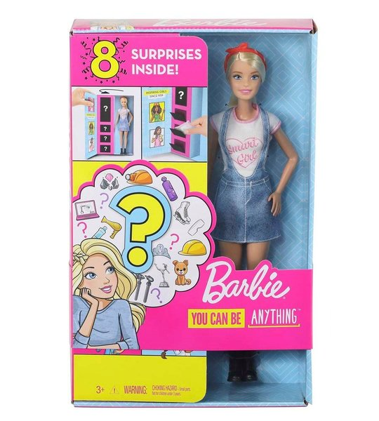 Barbie: Meglepetés karrier baba kiegészítőkkel – szőke
