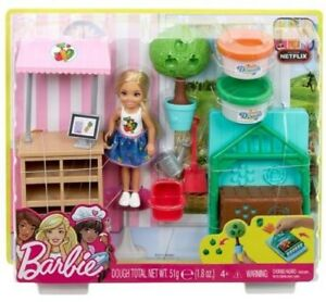 Barbie: Chelsea baba zöldséges kiskertje játékkészlet