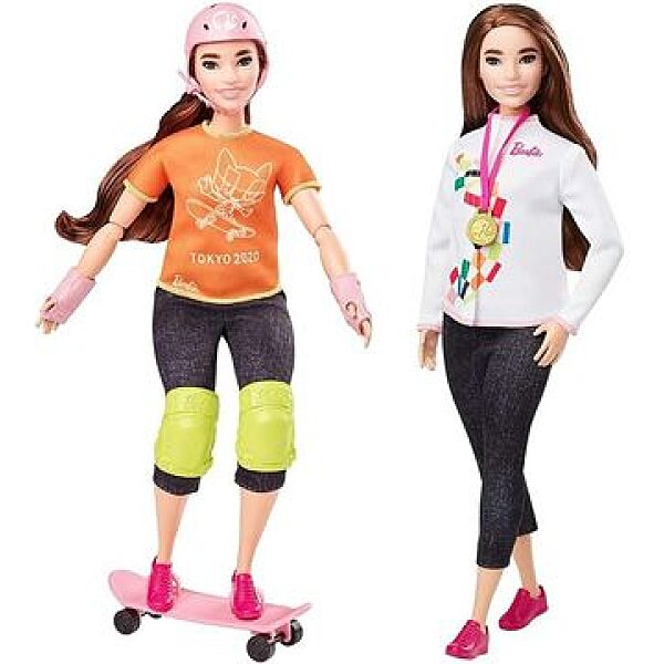 Barbie – Tokió 2020 olimpiai játékok – gördeszkás