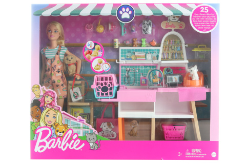 Barbie kisállat bolt és kozmetika