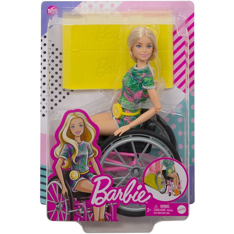 Barbie Fashionistas – Kerekesszékes szőke baba