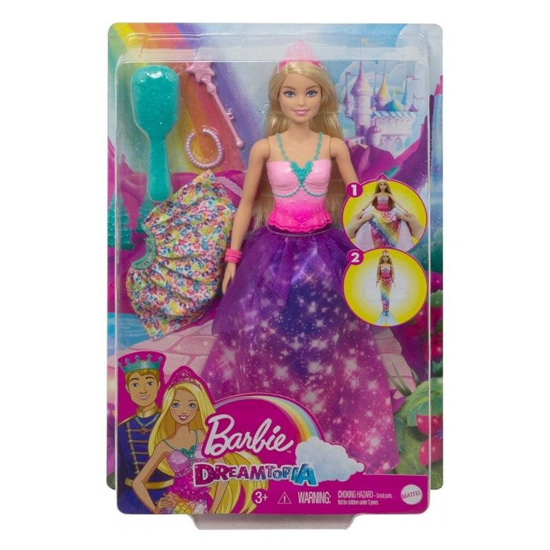 Barbie – Álomvilág kollekció – Átváltozó hercegnő és sellő