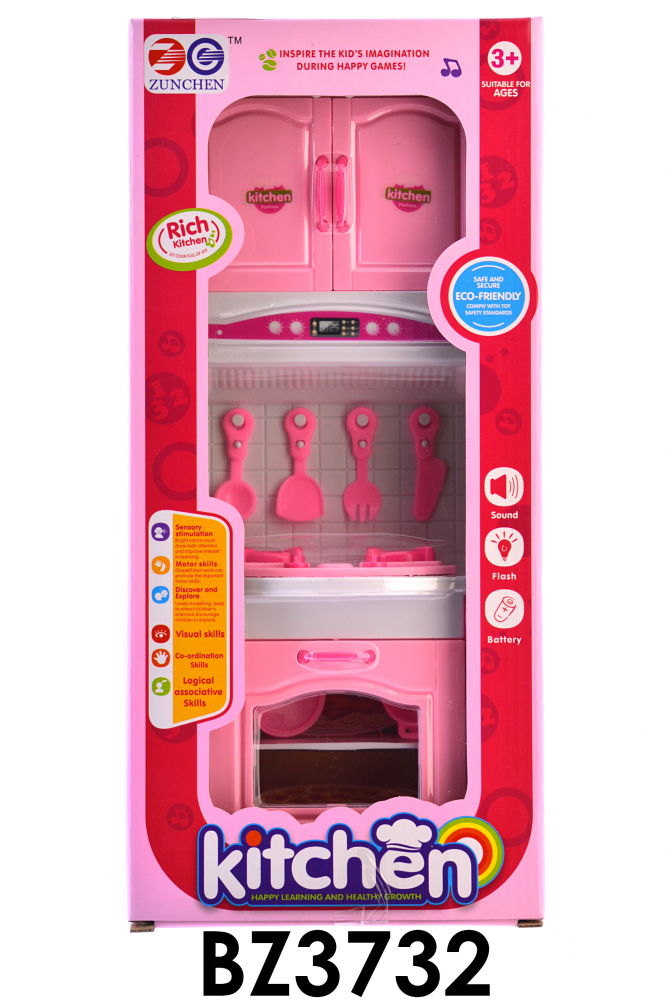 Barbie – Konyhafal babához, rózsaszín