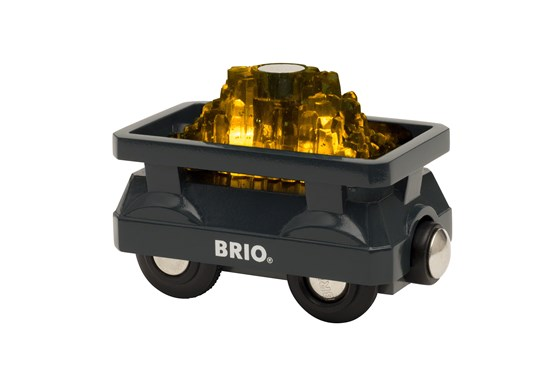 Brio Világító aranyszállító vagon