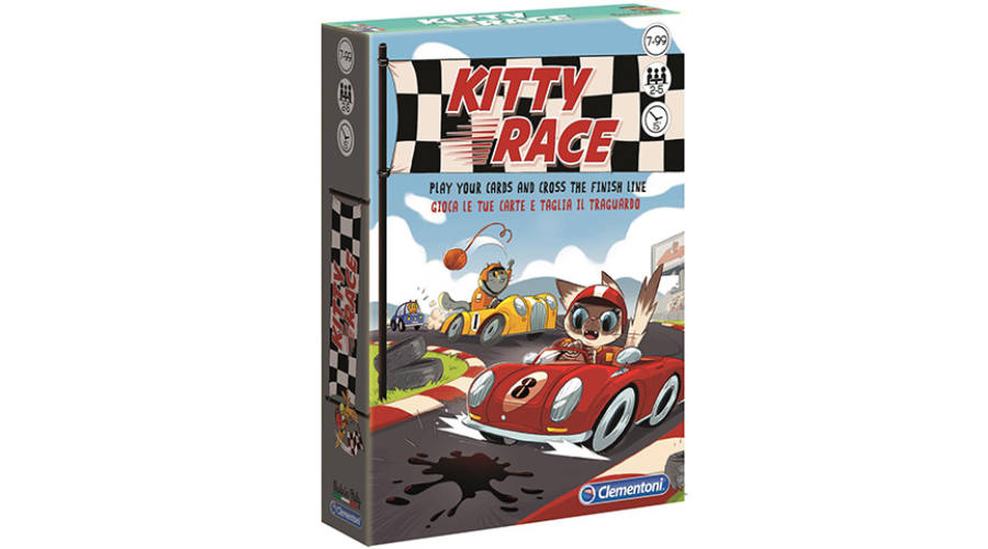 Clementoni: Kitty Race kártyajáték