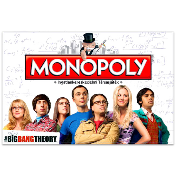 Monopoly Agymenők társasjáték