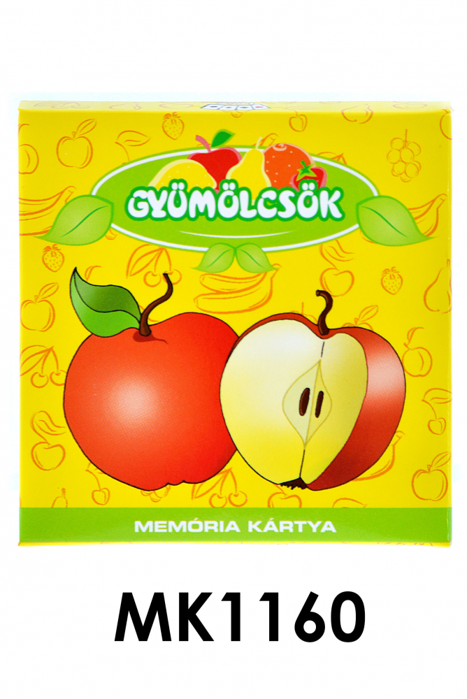 Memória kártya (gyümölcsök)