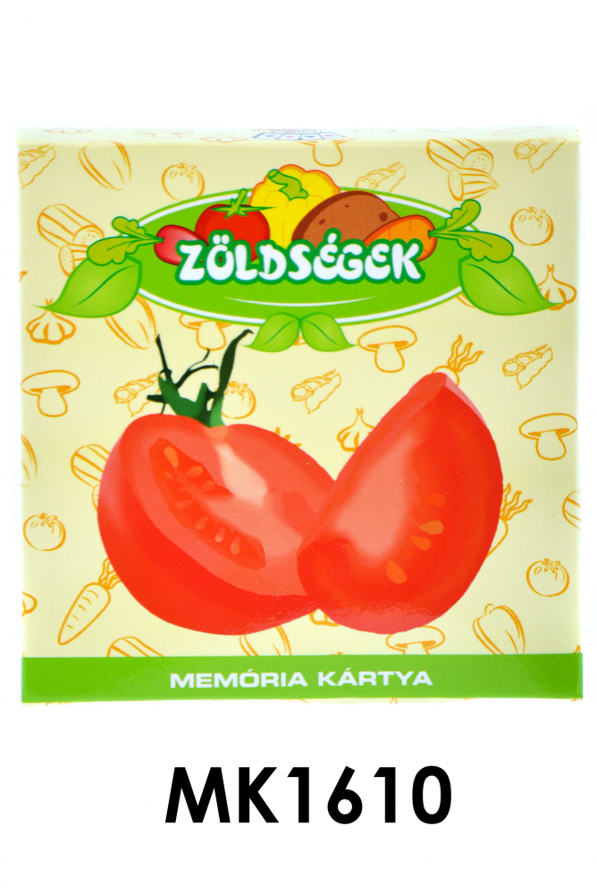 Memóriakártya (zöldségek)