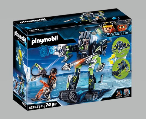 Playmobil Top Agents: Artic Rebels jégrobot