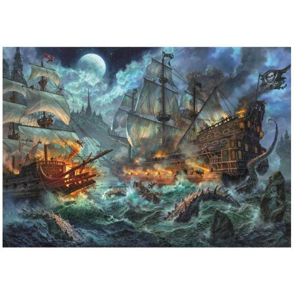 Clementoni – Kalózok csatája – 6000 darabos puzzle