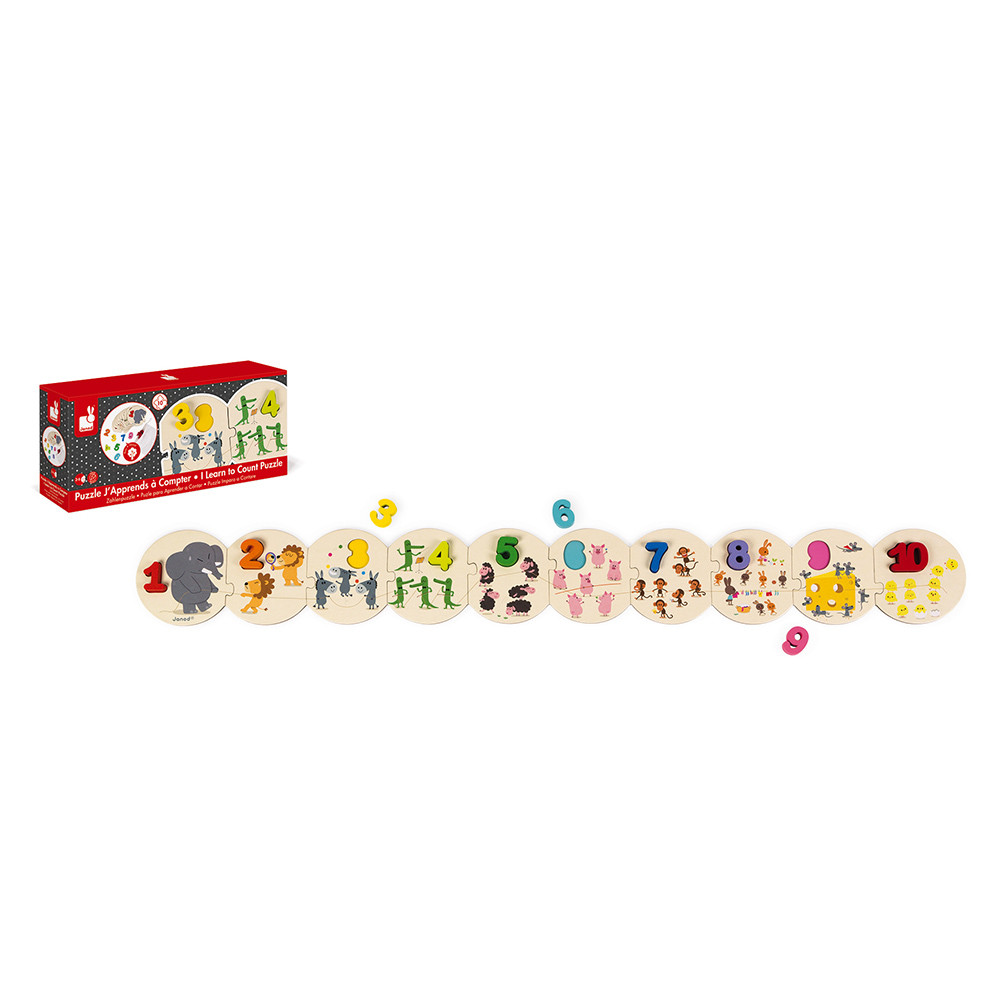 Janod – Tanulok számolni puzzle