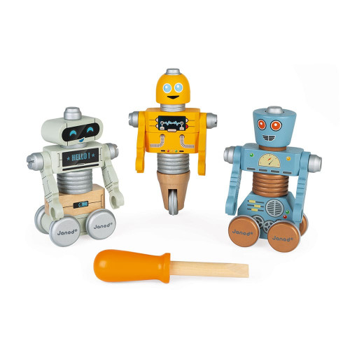 Janod – Brico’kids DIY robotok