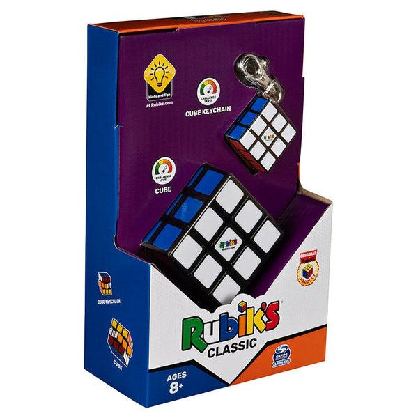 Klasszikus Rubik csomag, 3×3-as kocka és 3×3-as kulcstartó