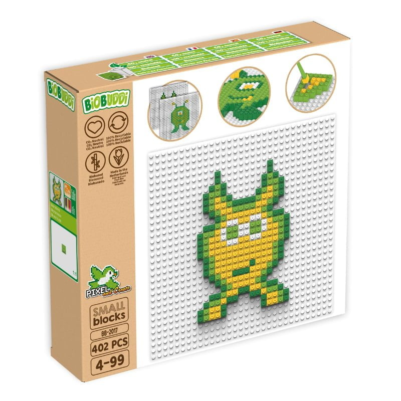BiOBUDDi – Pixel & Create – Szörnyek bio mozaik készlet